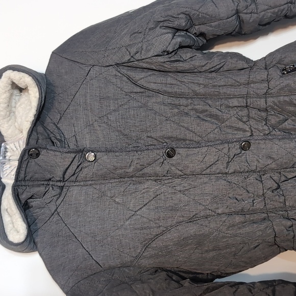 Steve Madden Hooded Winter Jacket Coat - Picture 3 of 6